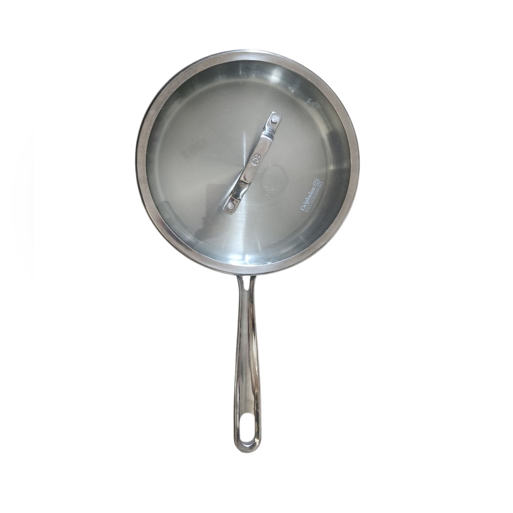 Emeril 3 Qt All-Clad Copper Core Saute Pan 10" Skillet Fry Pot With Lid